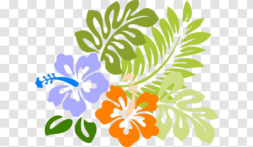 Hawaiian Luau Clip Art - Malvales - Hawaiin Pictures Transparent PNG