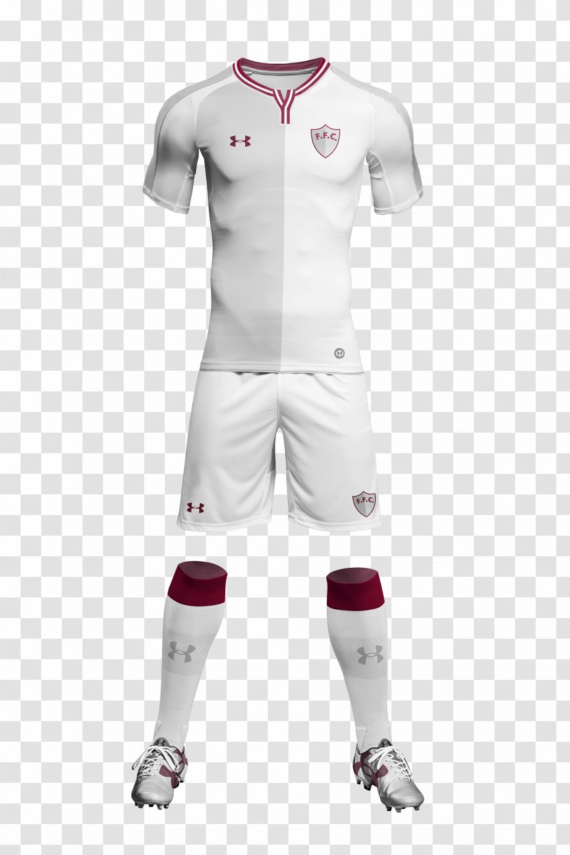 Fluminense FC T-shirt Uniform UEFA Euro 2016 Under Armour - Neck - You May Also Like Transparent PNG