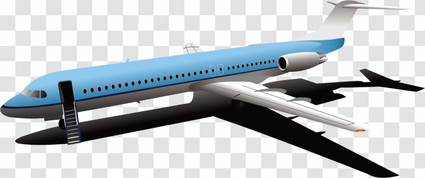 Airplane Aircraft Aviation Clip Art - Narrow Body Transparent PNG