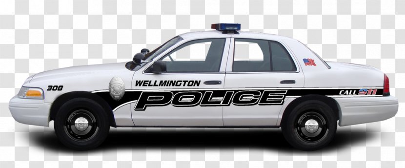 Police Car Ford Crown Victoria Interceptor - Cars Transparent PNG