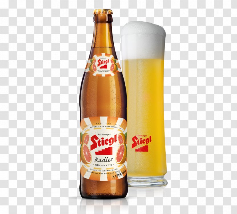 Lager Beer Stiegl Shandy Juice - Flavor - Grapefruit Transparent PNG