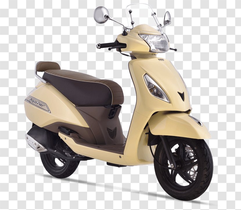 Scooter TVS Jupiter Motor Company Motorcycle Scooty - Vehicle Transparent PNG