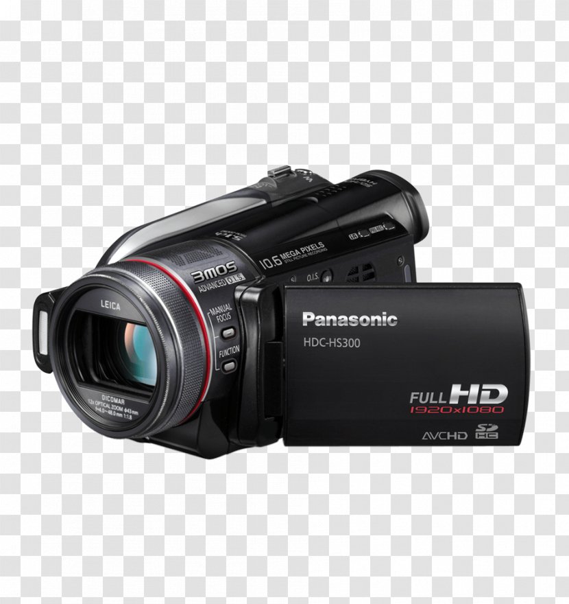 Nikon D300 Camcorder Panasonic High-definition Video Hard Disk Drive - Small Hand-held Recorder Transparent PNG