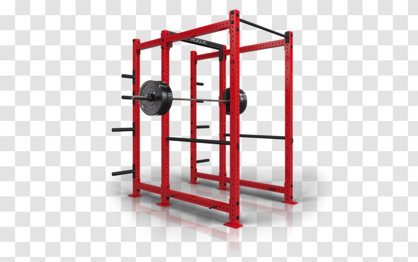 Rogue Fitness Power Rack Exercise Equipment Centre Kettlebell - Weights - Bodybuilding Transparent PNG