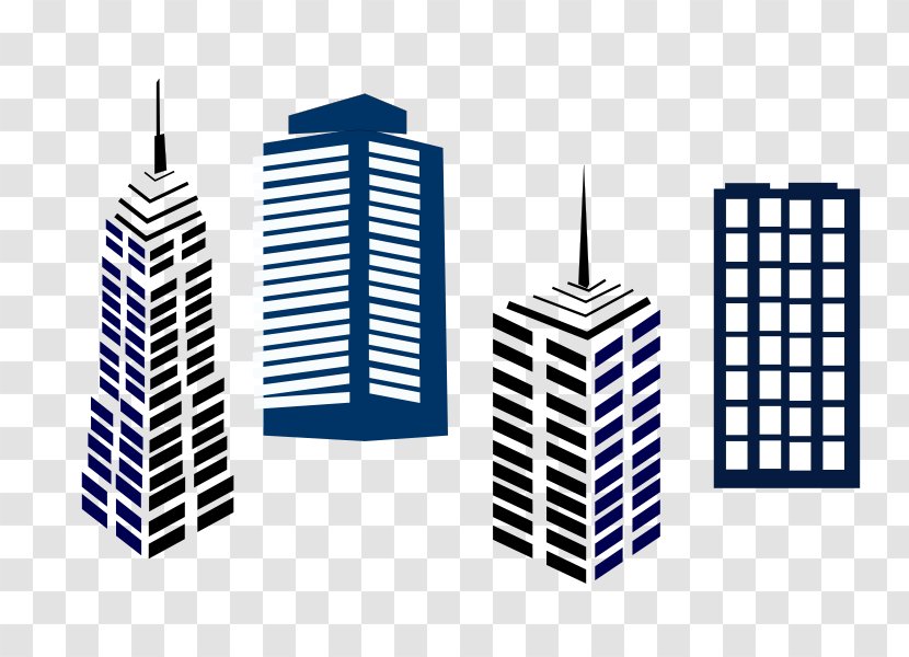 Commercial Building Clip Art - Free Content - City Skyline Clipart Transparent PNG