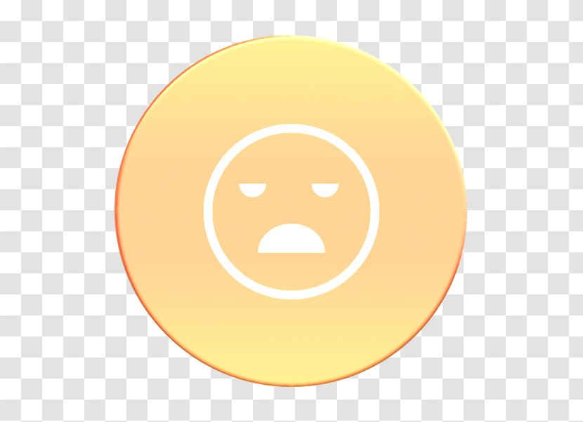 Bad Icon Emoji Emotion - Plate Tableware Transparent PNG