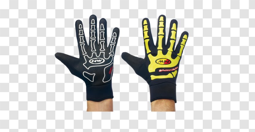 Cycling Glove Bicycle Skeleton - Shop Transparent PNG