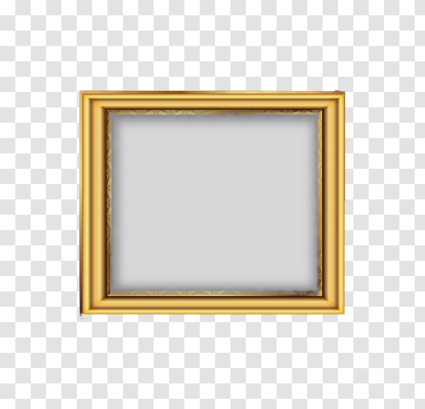 Vecteur Gold - Rectangle - Vector Frame Transparent PNG