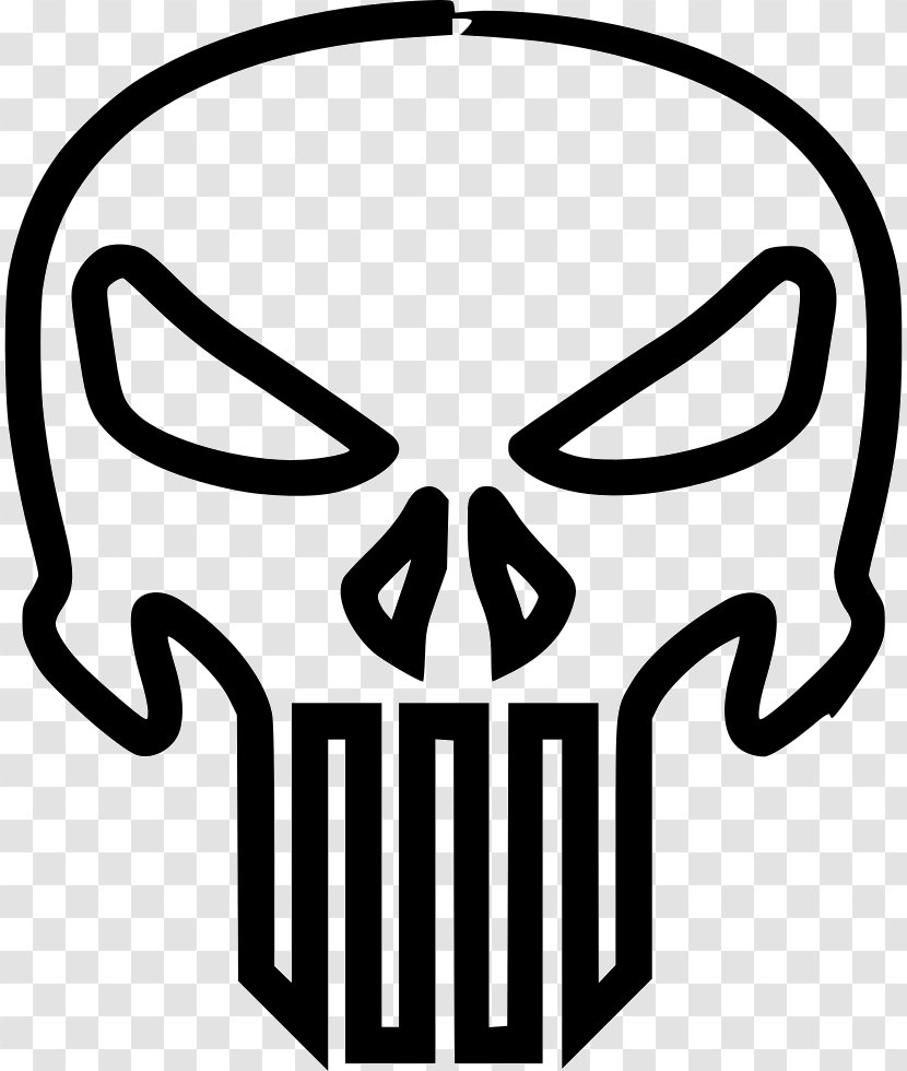 Punisher Clip Art - Bone - Marvel Comics Transparent PNG