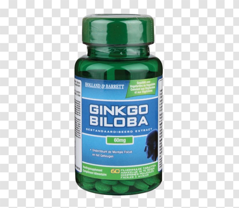 Dietary Supplement Vitamin D Cholecalciferol Magnesium Deficiency - Holland Barrett - Ginkgo-biloba Transparent PNG