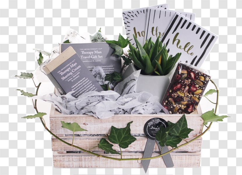 Floral Design Food Gift Baskets Herb - Wooden Flower Pots For Funeral Homes Transparent PNG