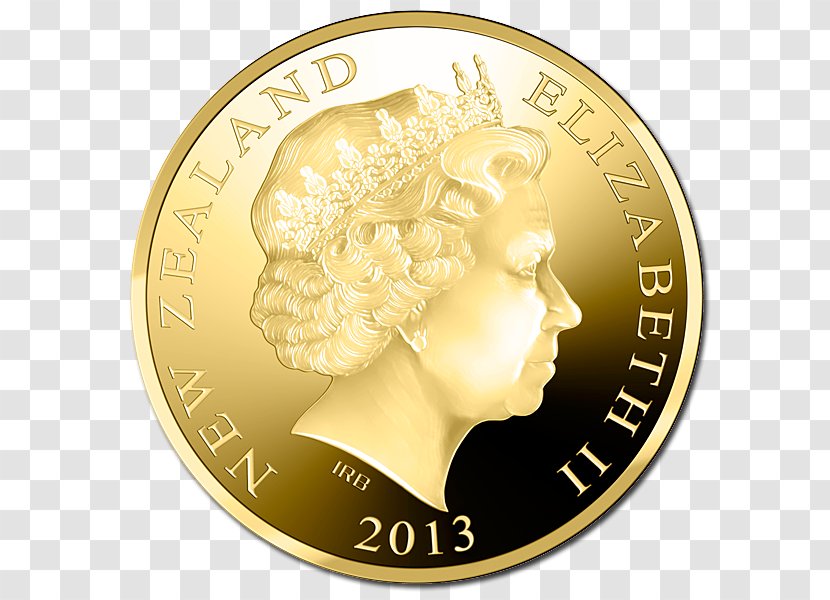 New Zealand Proof Coinage Commemorative Coin Gold - Penny - Maori Currency Transparent PNG