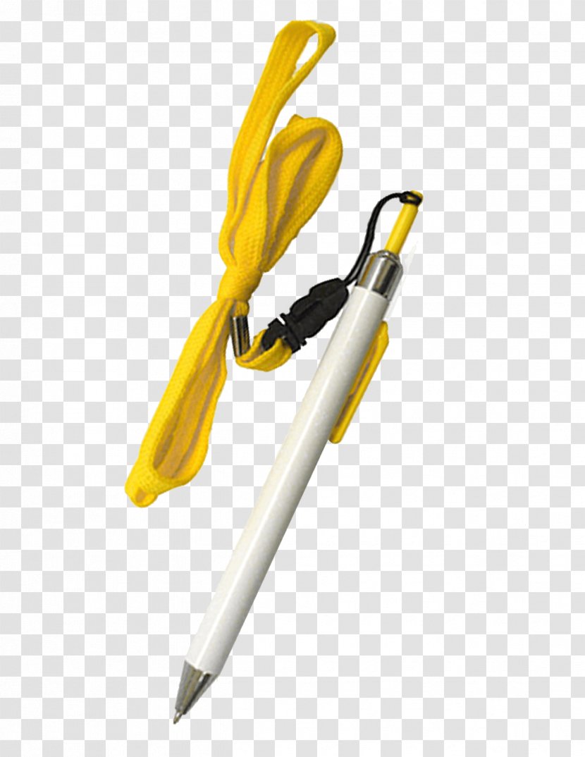 Ballpoint Pen - Yellow - Click The Material Transparent PNG