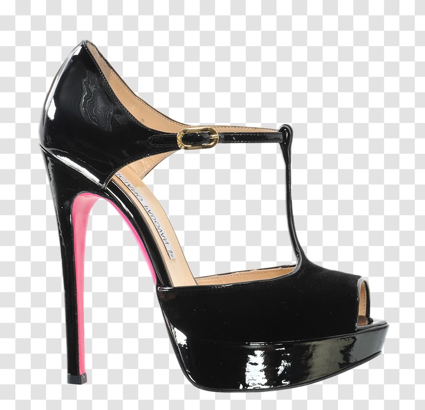 Finance Court Shoe Sandal - Black M - Saleswoman Transparent PNG