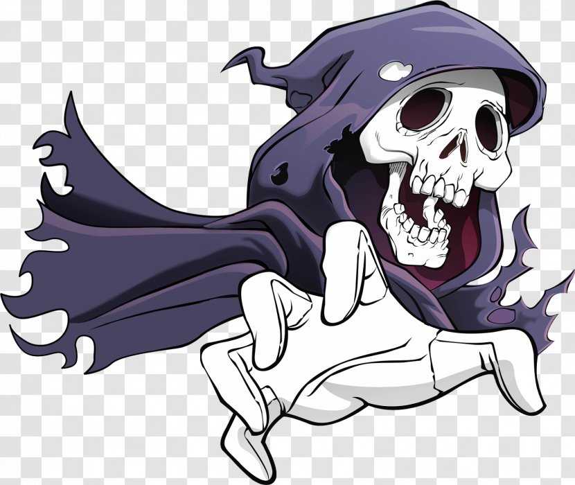 Drawing Death Maggy Monica - Skull Transparent PNG
