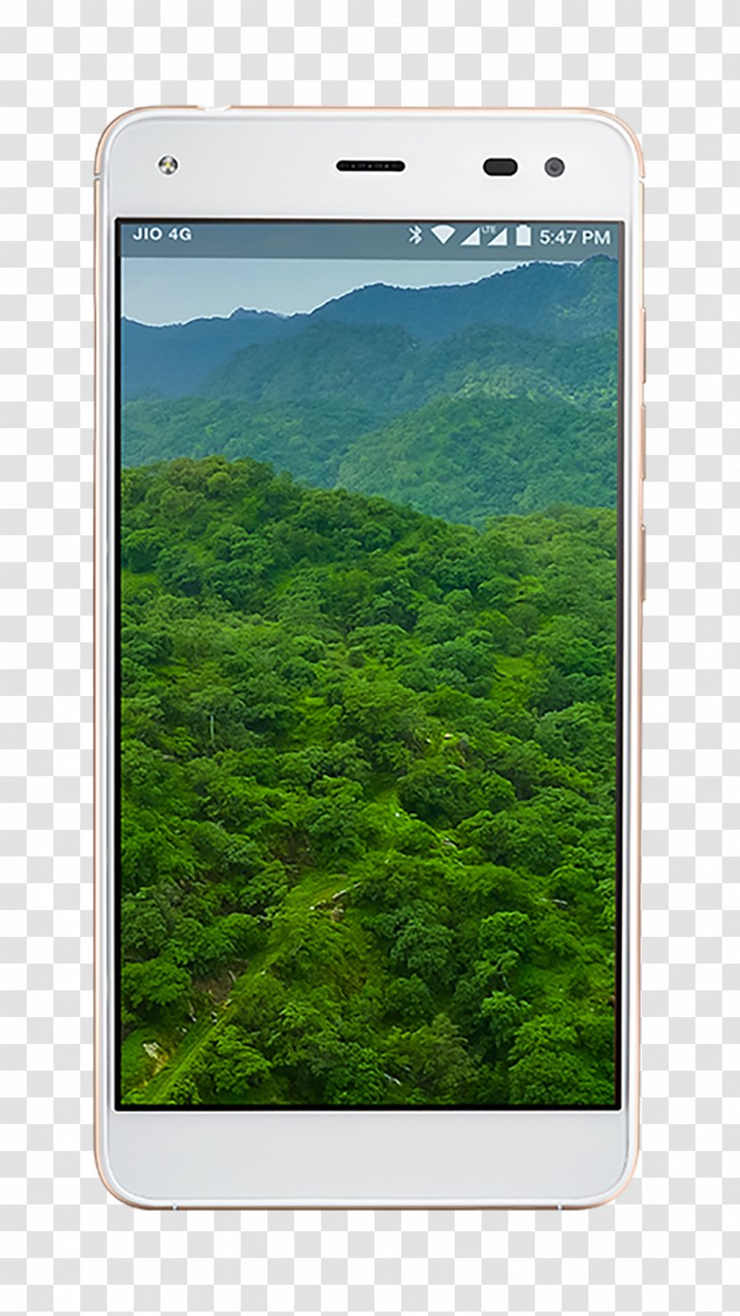 Smartphone LYF Earth 2 India Reliance Communications - Communication Device Transparent PNG