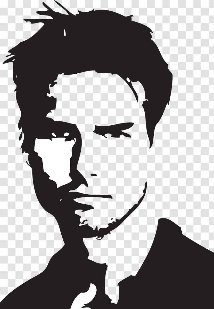 Tom Cruise Actor Drawing Clip Art - Facial Hair Transparent PNG