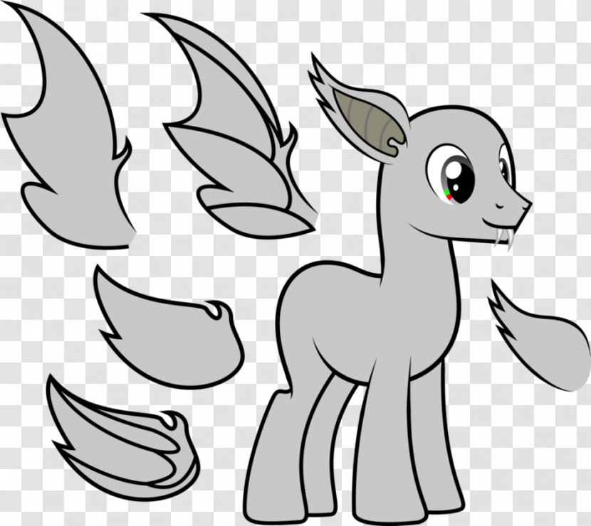 My Little Pony Princess Cadance Bat Winged Unicorn - Art - Base Vector Transparent PNG