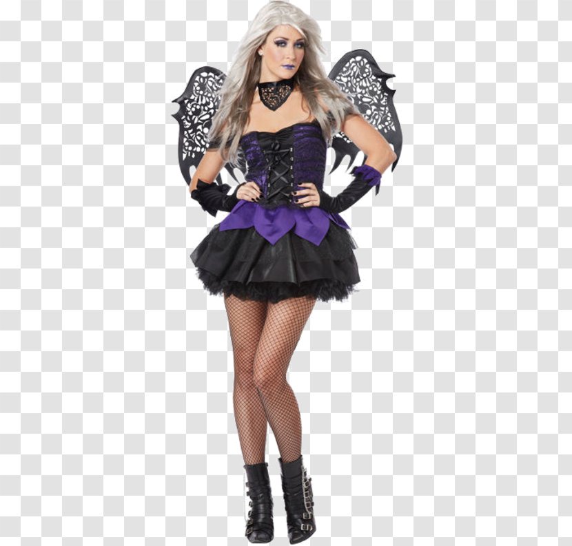 Angelet De Les Dents Halloween Costume Fairy Woman - Cosplay Transparent PNG