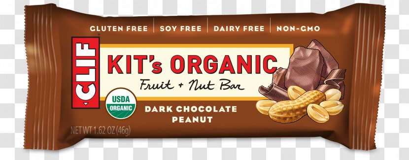 Chocolate Bar Organic Food Clif & Company Peanut Butter - Walnut Transparent PNG