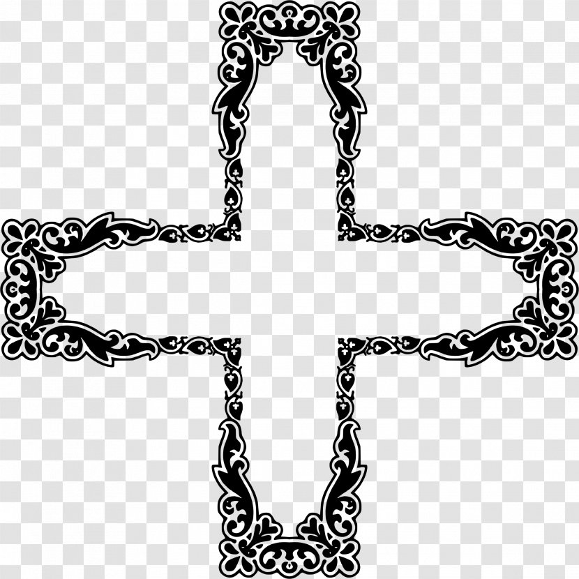 Christian Cross Ornament Clip Art - Tree - Cross-border Transparent PNG