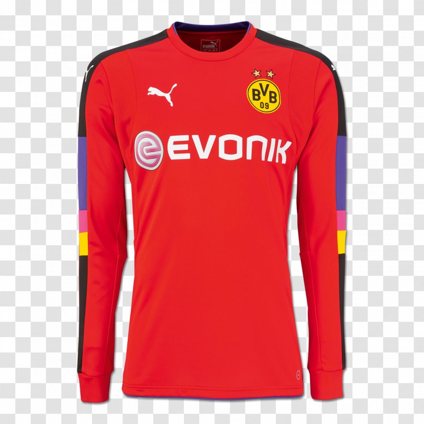 Borussia Dortmund 2017–18 Bundesliga Third Jersey Goalkeeper - Football Transparent PNG