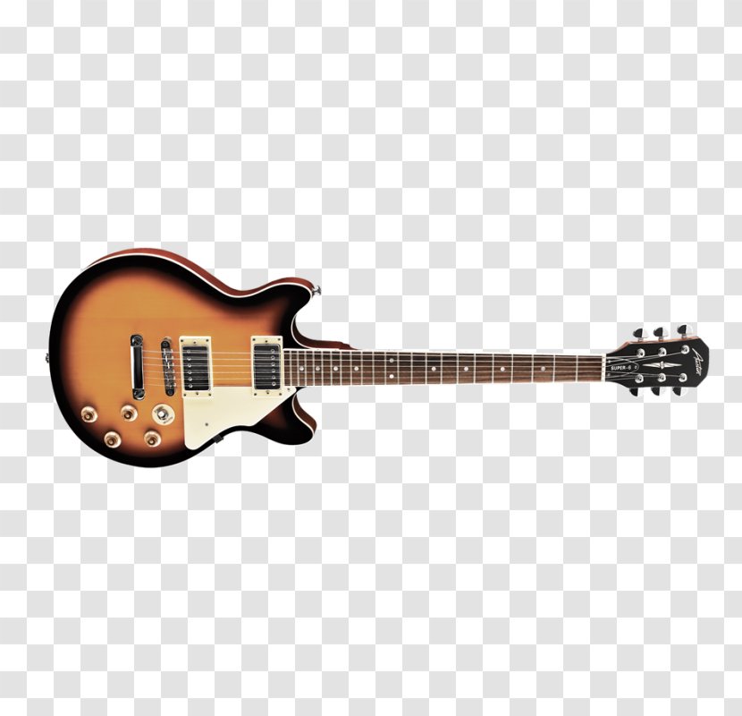 Fender Jaguar Mustang Bass Electric Guitar - Flower Transparent PNG