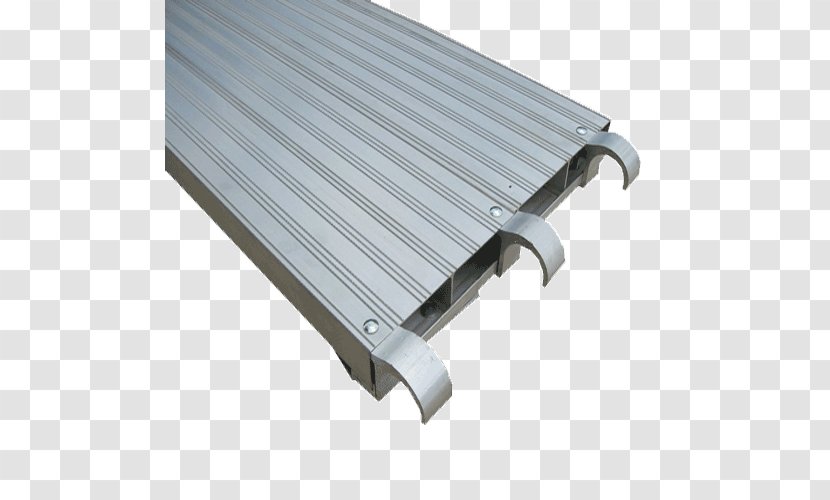 Steel Scaffolding Plank Aluminium Architectural Engineering - Hardware - Building Transparent PNG