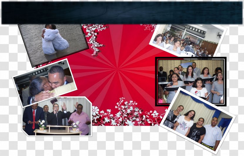 Photo Albums Collage Red Transparent PNG