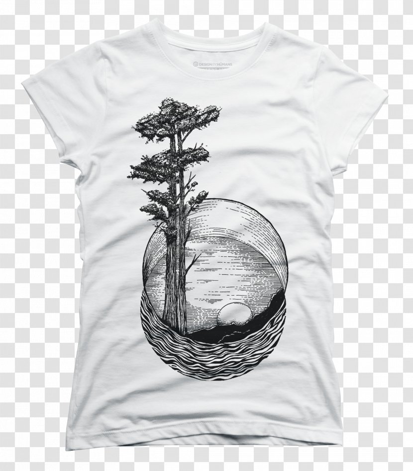 T-shirt Sleeve Design By Humans Neck - Shirt Transparent PNG