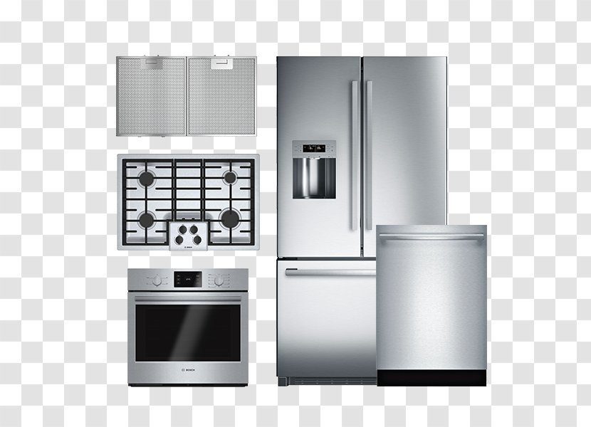 Refrigerator Kitchen Robert Bosch GmbH Cooking Ranges Home Appliance Transparent PNG