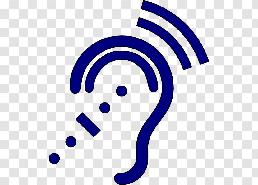 Hearing Aid Loss Clip Art - Aids - Blue Technology Transparent PNG
