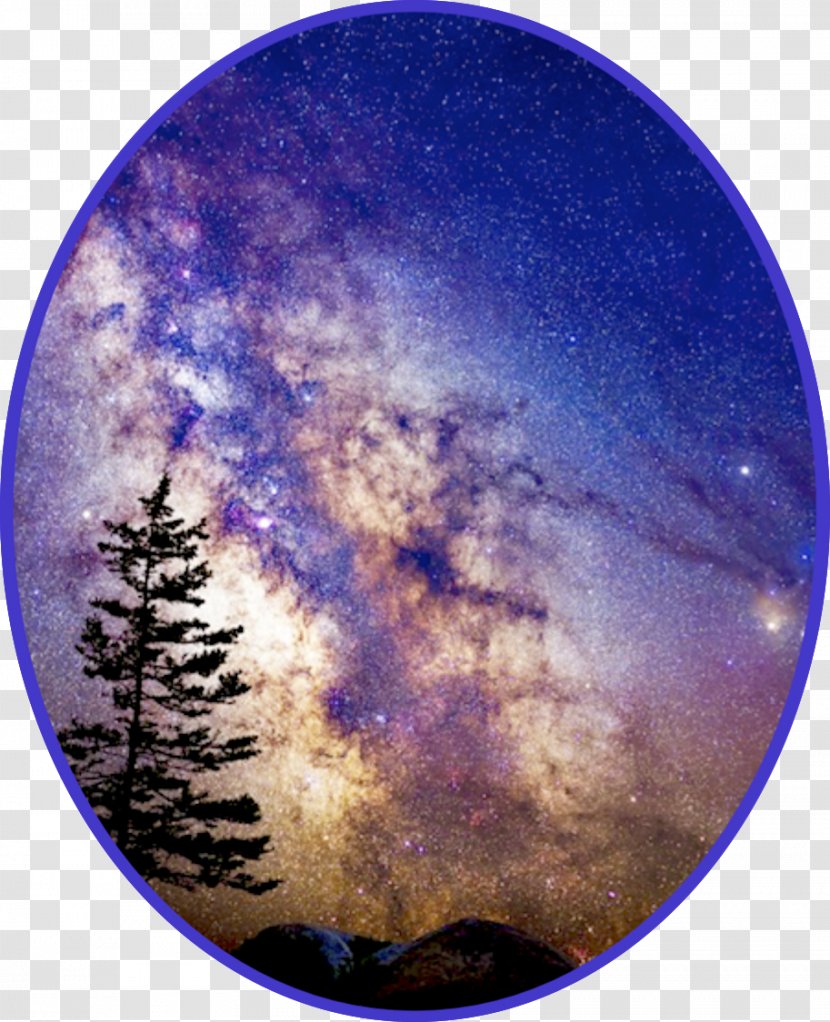 Milky Way Night Sky Galaxy Earth Transparent PNG