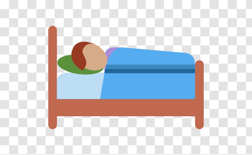 Bed Emoji Sleep Emoticon Accommodation - Person Transparent PNG