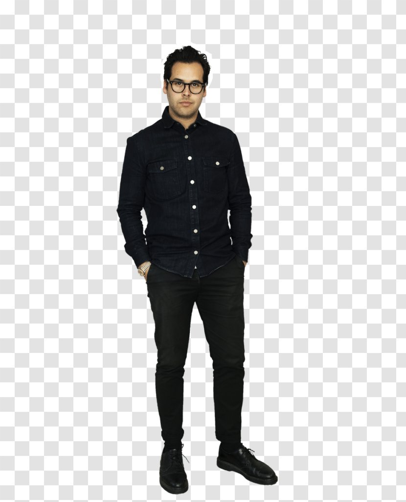 Jeans Hoodie Jacket Sleeve Suit - Denim - York Transparent PNG