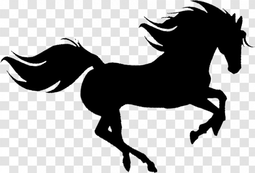 Mustang Silhouette Criollo Paso Fino Stallion - Pack Animal Transparent PNG