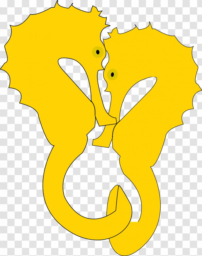 Seahorse Clip Art - Line Transparent PNG