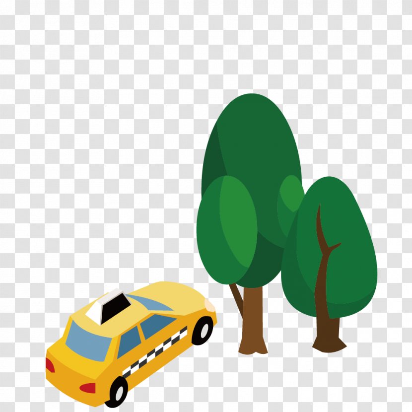 Car City Parking - Park - Taxi Tree Transparent PNG