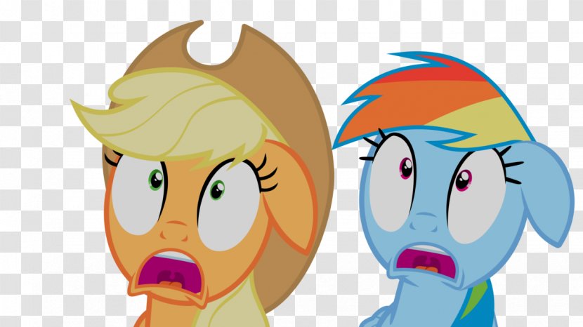 Applejack Rainbow Dash Big McIntosh Fluttershy My Little Pony - Heart - Silhouette Transparent PNG
