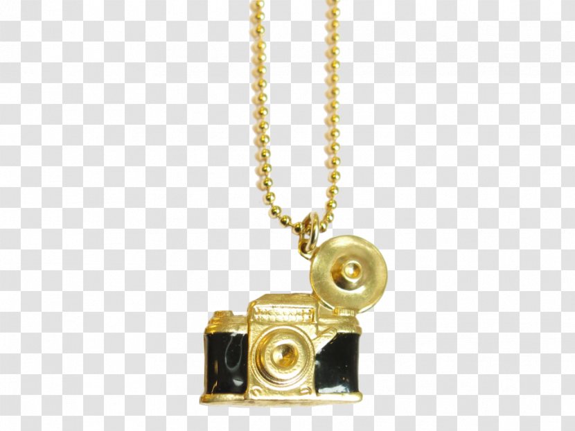 Locket Necklace 01504 Chain Brass Transparent PNG