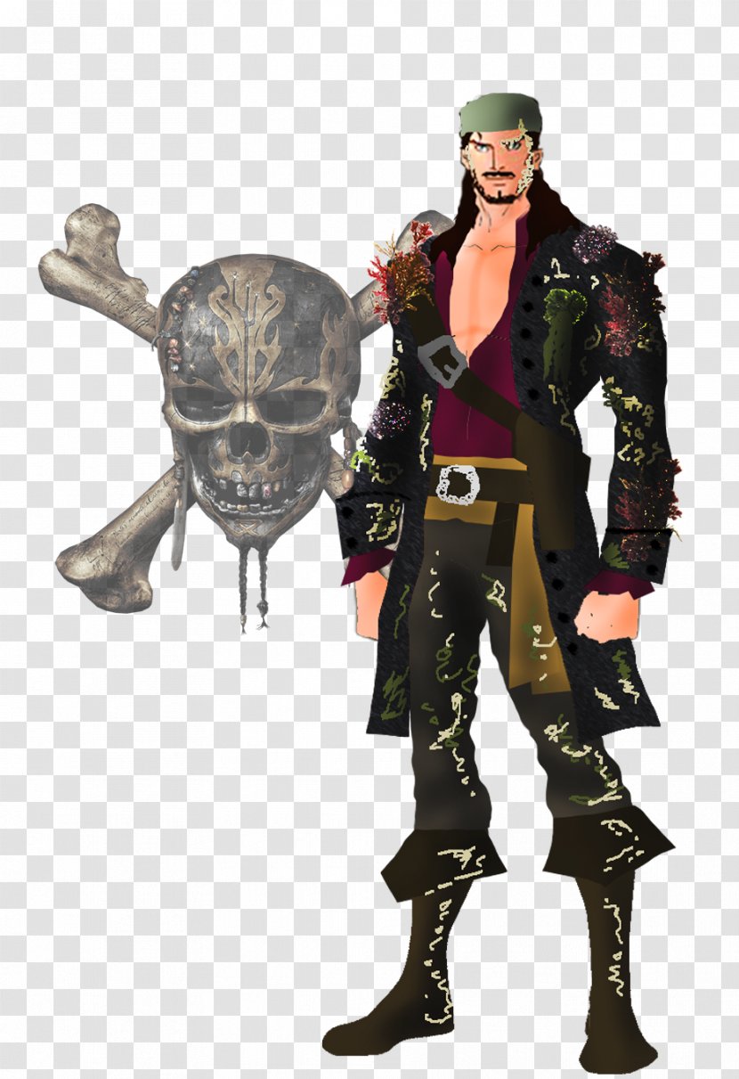 Jack Sparrow Captain Armando Salazar Davy Jones Will Turner Costume - Pirates Of The Caribbean Transparent PNG