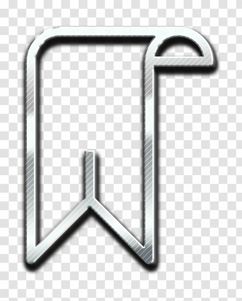 Bookmark Icon Essential Object - Metal Web Transparent PNG