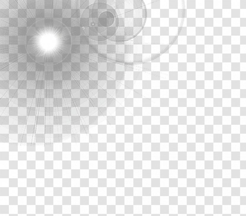 Circle Point Angle Black And White Pattern - Sun Rays Transparent PNG