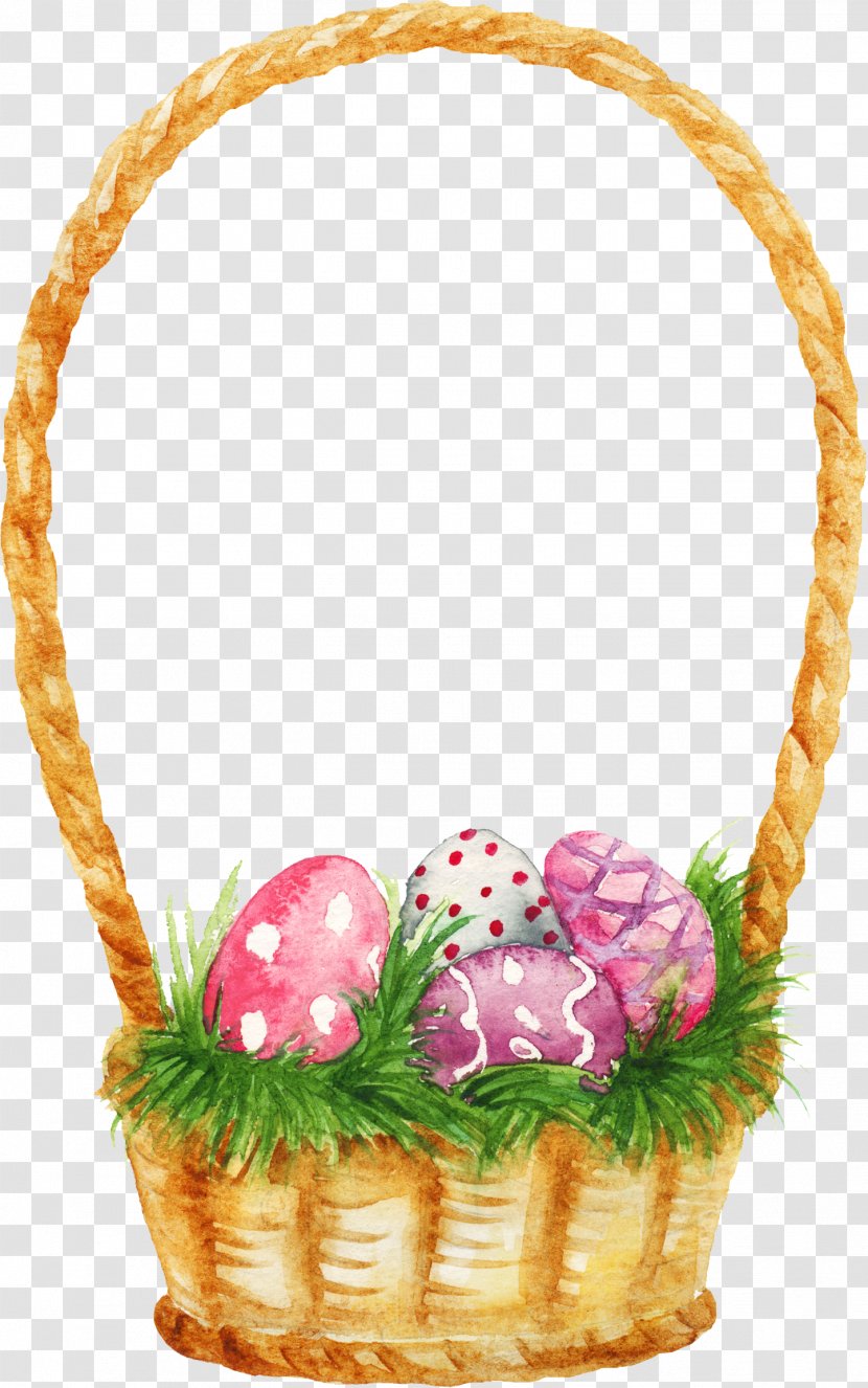 Easter Egg Graphic Design Clip Art - Basket Transparent PNG