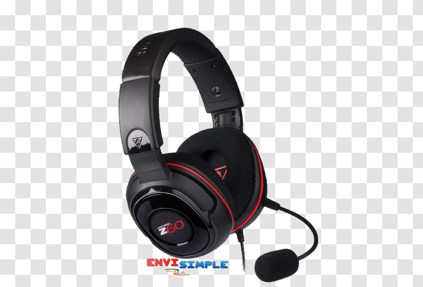 Headphones Xbox 360 Wireless Headset Turtle Beach Ear Force Stealth 450 Z60 Corporation - Computer Transparent PNG