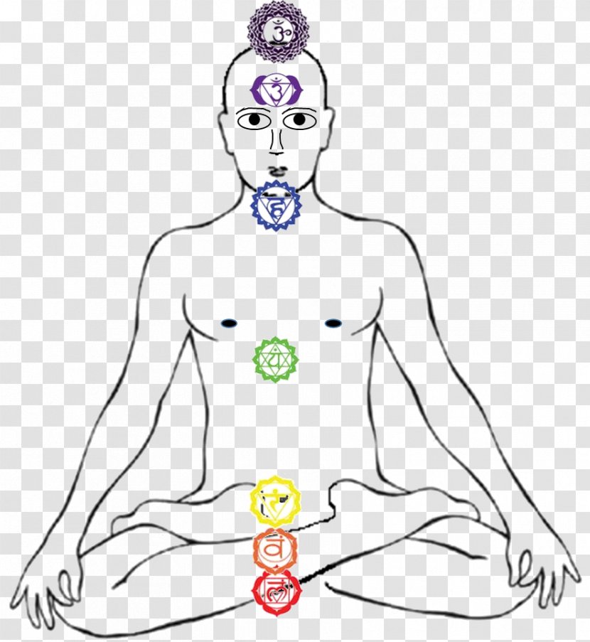 Chakra Reiki Meditation Consciousness Aura - Silhouette - Chakras Transparent PNG