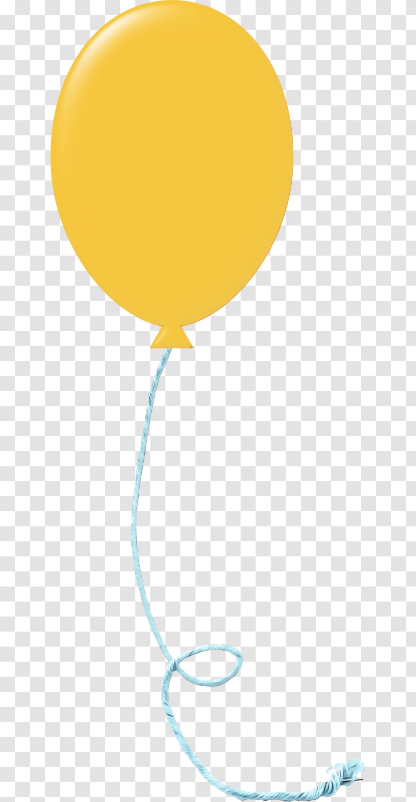 Clip Art Product Design Balloon Line - Yellow - Smile Transparent PNG