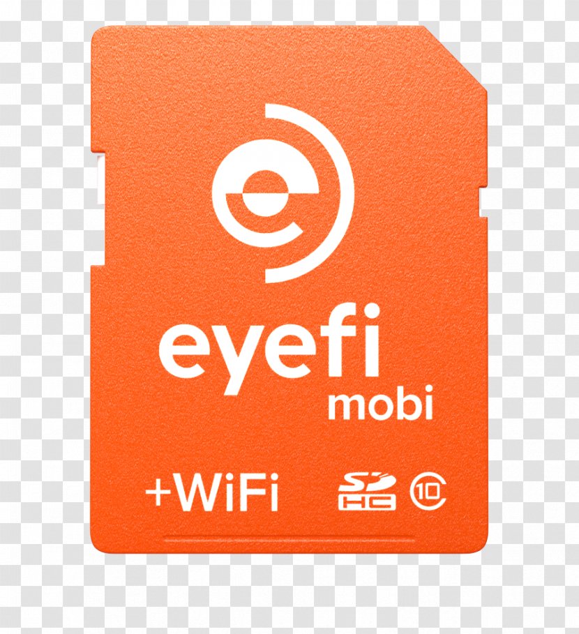 Eye-Fi Mobi SDHC Memory Card Flash Cards Secure Digital - Flashair - Camera Transparent PNG