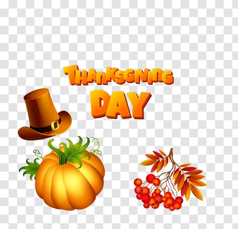 Thanksgiving Turkey Festival - Vegetarian Food - Creative Pumpkin Transparent PNG