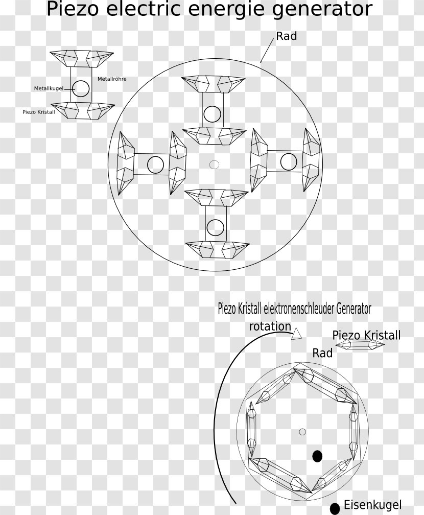 Drawing Car Diagram - Artwork - Power Generator Transparent PNG